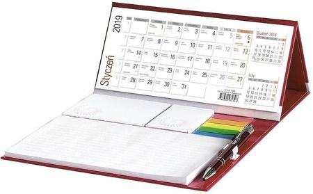 Kalendarz 2020 Biurkowy Stojący Z Długopisem