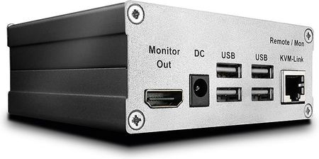 Lindy Przedłużacz Cat.6 DVI-D Single Link USB 2.0 KVM odbiornik 130m (LY39201)