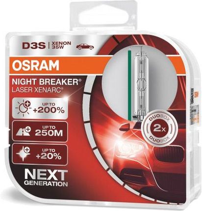 Osram D3S Xenarc Night Breaker Laser DuoBox 66340XNLHCB