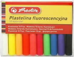 Zdjęcie Herlitz Plastelina Fluorescencyjna 10 Kolorów - Strzyżów