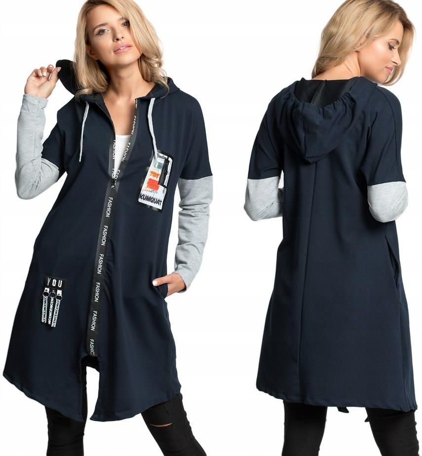 Długa bluza z kapturem Fashion suwak E06 Kolory Ceny i opinie Ceneo.pl Długa bluza z kapturem Fashion suwak E06 Kolory Ceny i opinie Ceneo.pl