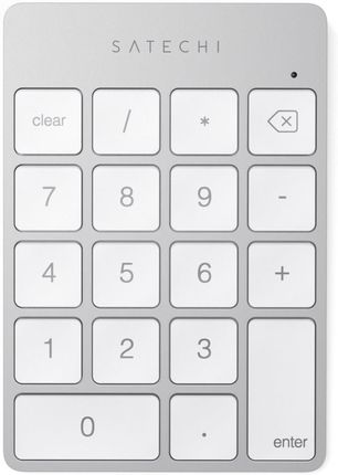 Klawiatura numeryczna Satechi Slim Wireless Keypad BT silver (ST-SALKPS)