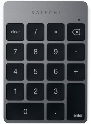 Klawiatura numeryczna Satechi Slim Wireless Keypad BT space gray (ST-SALKPM)