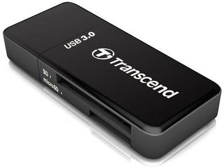 Transcend Czytnik kart F5 USB 3.0 czarny (PL_1039299_TS-RDF5K)
