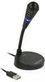 Delock USB Microphone with base and Touch-Mute Button (65868)