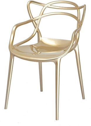 King Home Krzesło Luxo Złote Abs 173App1Gold