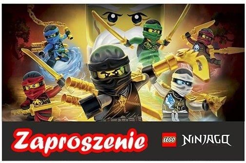 Mark Zaproszenia Urodzinowe Ninjago 5szt Ceny I Opinie Ceneopl