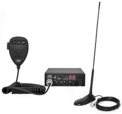 CB Radio Pni Radio Escort Hp 8000L Asq + Antena Cb Extra 45 Z Magnesem - zdjęcie 1