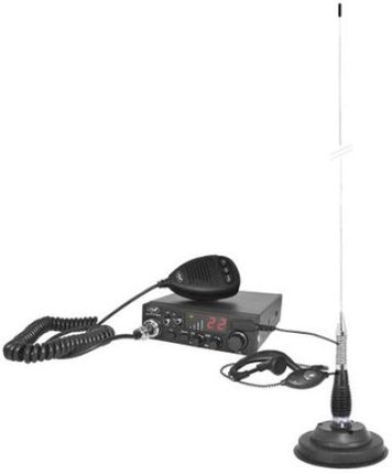 Pni Radio Escort Hp 8001L Asq Słuchawki Hs81 + Antena Cb Ml100 Z Magnesem