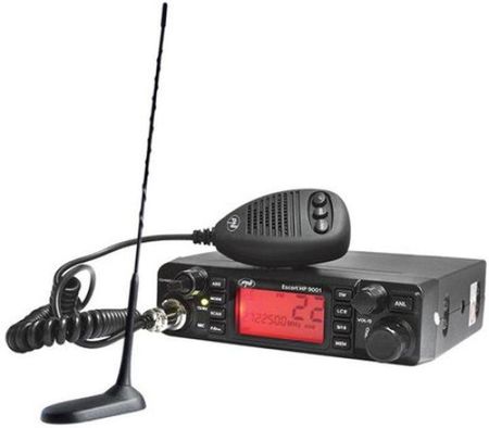 Pni Radio Cb Escort Hp 9001 Asq + Antena Cb Extra 45 Z Magnesem