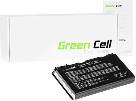 Green Cell do Acer Extensa 5220 5620 5520 7520 GRAPE32 11.1V 6 cell (AC08)