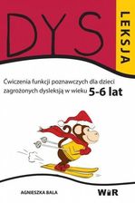 Książka Dysleksja 5-6 Lat, Agnieszka Bala - zdjęcie 1