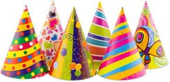 Zdjęcie Czapeczki różnokolorowe różne rodzaje 6szt (zm23006) - Wolbrom