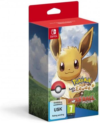 Pokemon factory Let's Go Eevee with pokeball plus