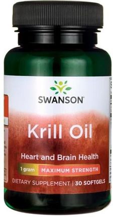 Kapsułki Krill Oil olej z kryla arktycznego SWANSON 30 szt.