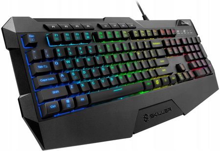 Klawiatura Sharkoon Skiller SGK4 RGB US (4044951020478)