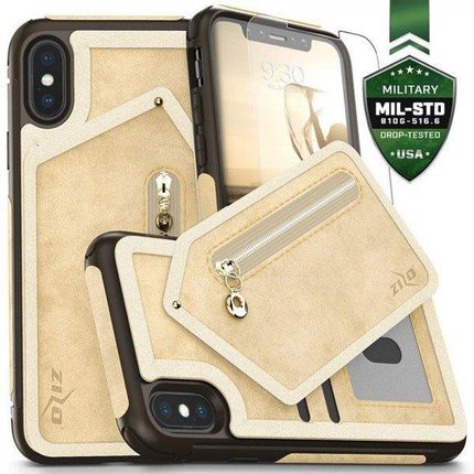 Zizo Nebula Wallet Casedo iPhone X Tan/Brown (NEBIPH8TNBR)