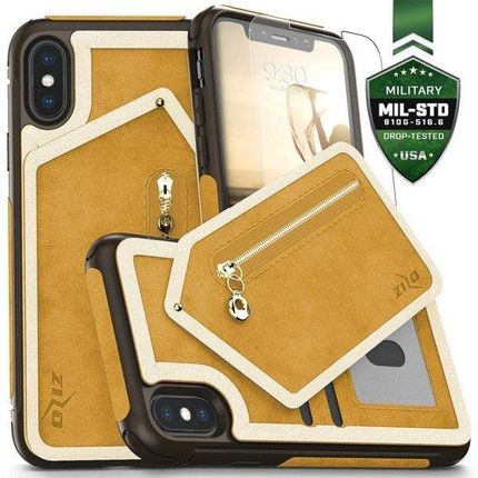 Zizo Nebula Wallet Casedo iPhone X Light Brown/Bro (NEBIPH8LBBR)