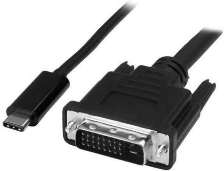 MicroConnect USB-C - DVI 1.8m Czarny (USB3.1CDVI18B)