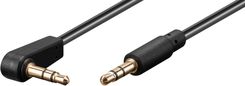 MicroConnect Minijack 3.5 - Minijack 3.5 1.5m Czarny (AUDLL1.5A)