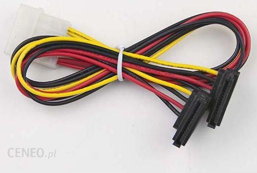 SuperMicro Kabel zasilający Molex - 2x SATA, 30cm (CBL-0289L