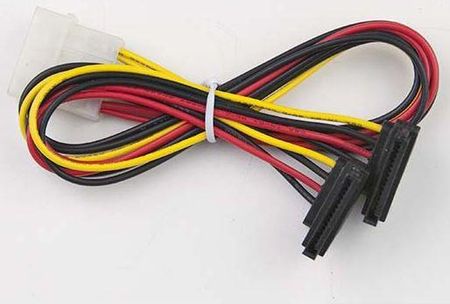 SuperMicro Kabel zasilający Molex - 2x SATA, 30cm (CBL-0289L)