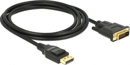 Delock DisplayPort - DVI 2m Czarny (85313)