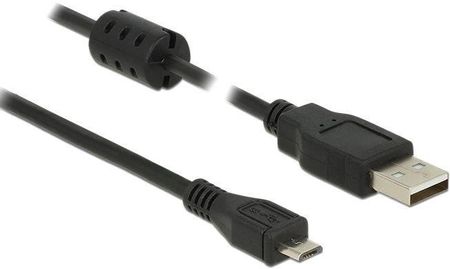Delock Kabel USB Delock Micro USB B, 0.50m, czarny (84900)