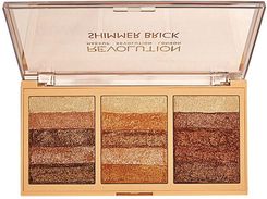 Zdjęcie Makeup Revolution Shimmer Brick Paleta Rozświetlaczy Do Twarzy - Mielec