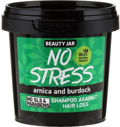 Beauty Jar NO STRESS Szampon przeciw wypadaniu włosów arnika i łopian 150g