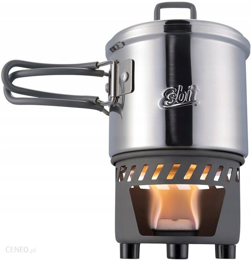  Esbit Solid Fuel Cookset Stainless Steel