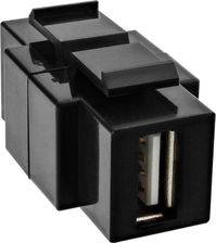 Adapter USB InLine USB 2.0 Czarny (76201T)