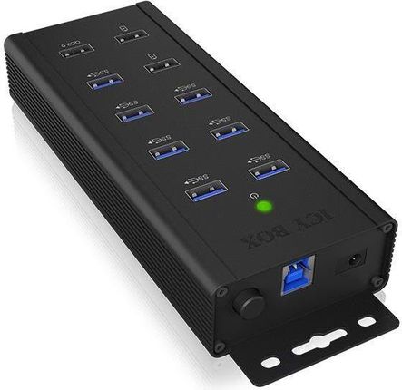 RaidSonic IcyBox 7-portowy USB 3.0, 3 porty ładujące (IB-HUB1703-QC3)