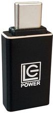 Adapter USB LC-Power USB A - USB C Czarny (LC-ADA-U31C)