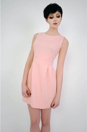 Vera Fashion Sukienka Solange w kolorze pudrowym