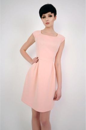 Vera Fashion Sukienka Colette w kolorze pudrowym