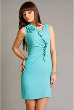 Vera Fashion Urocza sukienka w kolorze mięty - Chantale - zdjęcie 1