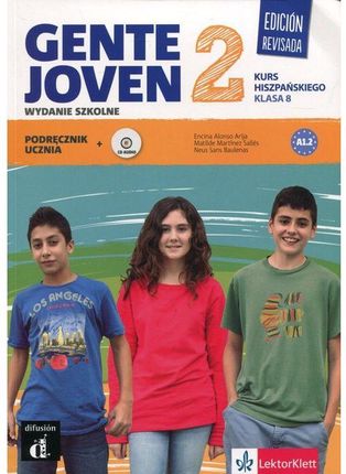 Gente Joven 2 Edision Revisada Język hiszpańki 8 Podręcznik z płytą CD - Praca zbiorowa