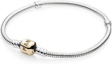 Pandora Luksusowa złota bransoletka z 590702HG (długość 19 cm) srebro 925/1000 