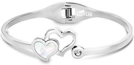 Lotus Style bransoleta ze stali z serca LS1792-2 / 1 