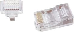 Gembird wtyk RJ45, przelotowy, UTP, kat. 5e, 8P8C, 10-pak (LC-PTU-01/10). (LCPTU0110)
