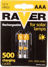 Zdjęcie Raver Ni-MH LR03 AAA 400mAh 2szt (B7414) - Strumień