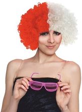 Zdjęcie Godan Peruka Kibica Afro Biało Czerwona - Rogoźno