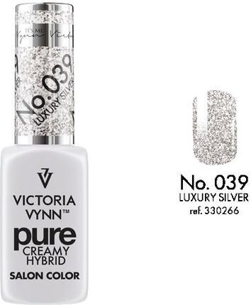 Victoria Vynn Pure Lakier Hybrydowy Luxury Silver 8Ml (039)