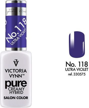 Victoria Vynn Pure Lakier Hybrydowy Ultra Violet 8Ml (118)