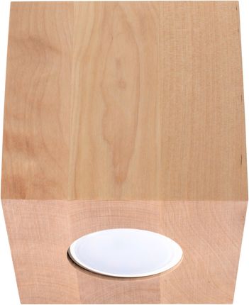 Sollux Plafon QUAD naturalne drewno (SL.0493)