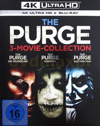 The Purge - Trilogy [3xBlu-Ray 4K]+[3xBlu-Ray]