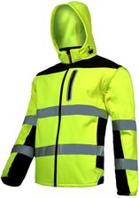 Lahti Pro Kurtka Softshell Ostrzegawcza Z Odpinanymi Rękawami Żółta Rozmiar L (L4091903)