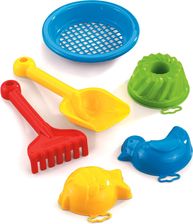 Zdjęcie Marioinex Komplet Łopatka, Grabki, Foremki 3szt., Sitko 900314 - Libiąż