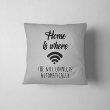 Home WiFi Poduszka dekoracyjna - Kołdry i narzuty handmade